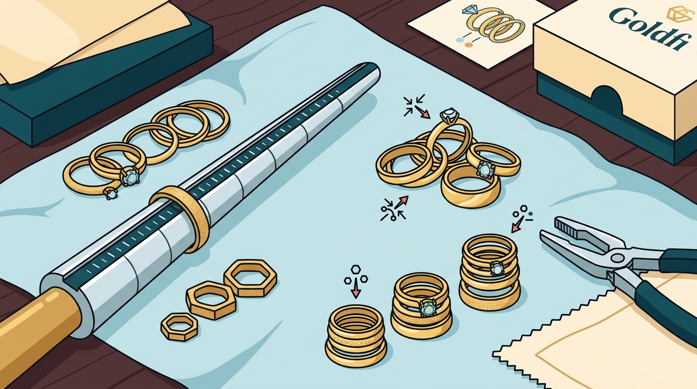 Common Mistakes When Sizing and Stacking Gold-Filled Rings
