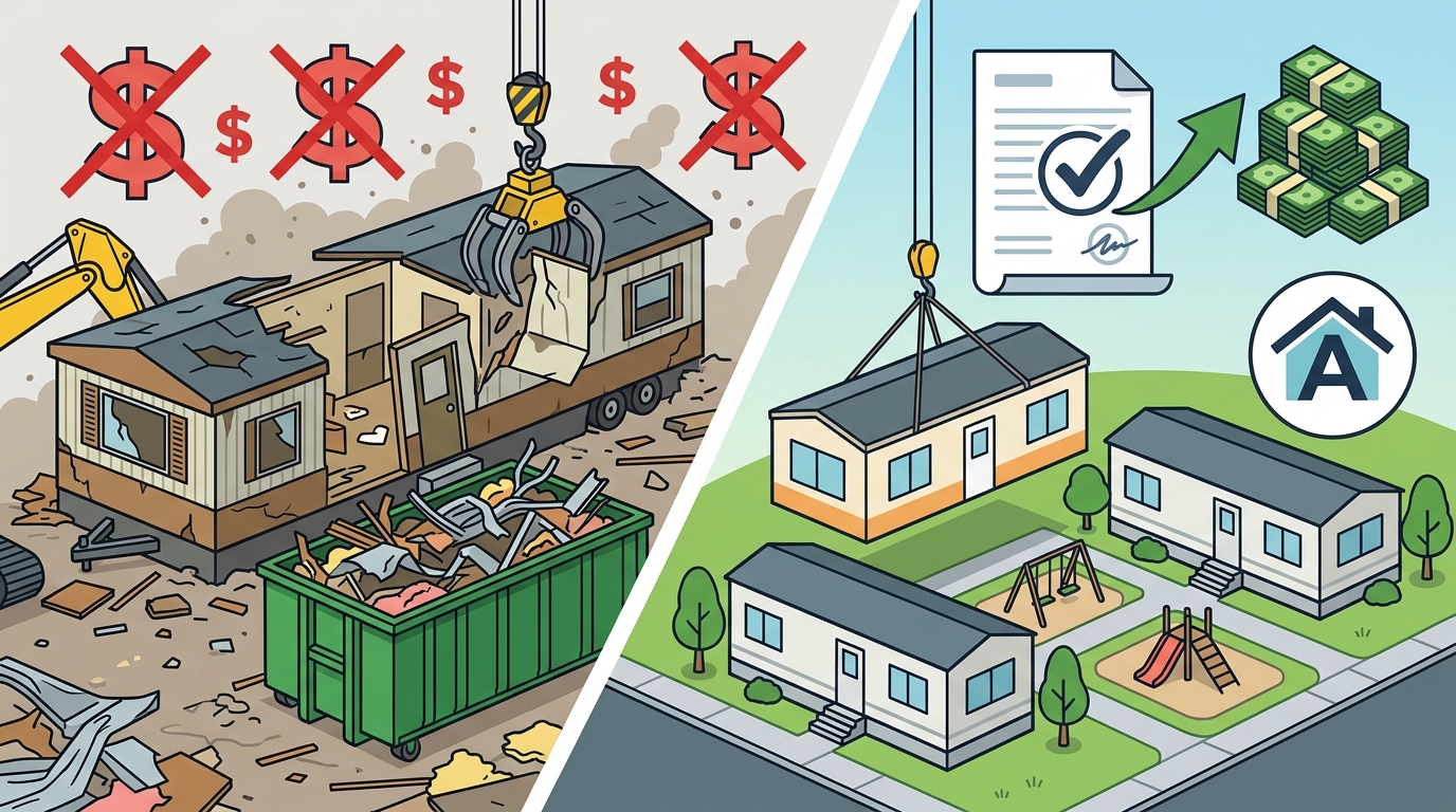 Step-by-Step Process for Removing or Donating a Mobile Home