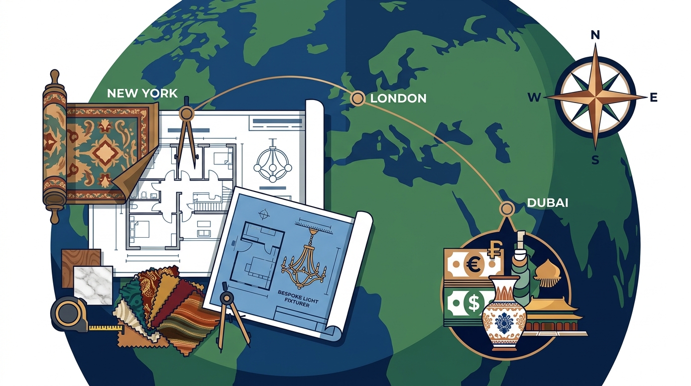 Selecting a Luxury Interior Designer for International Projects