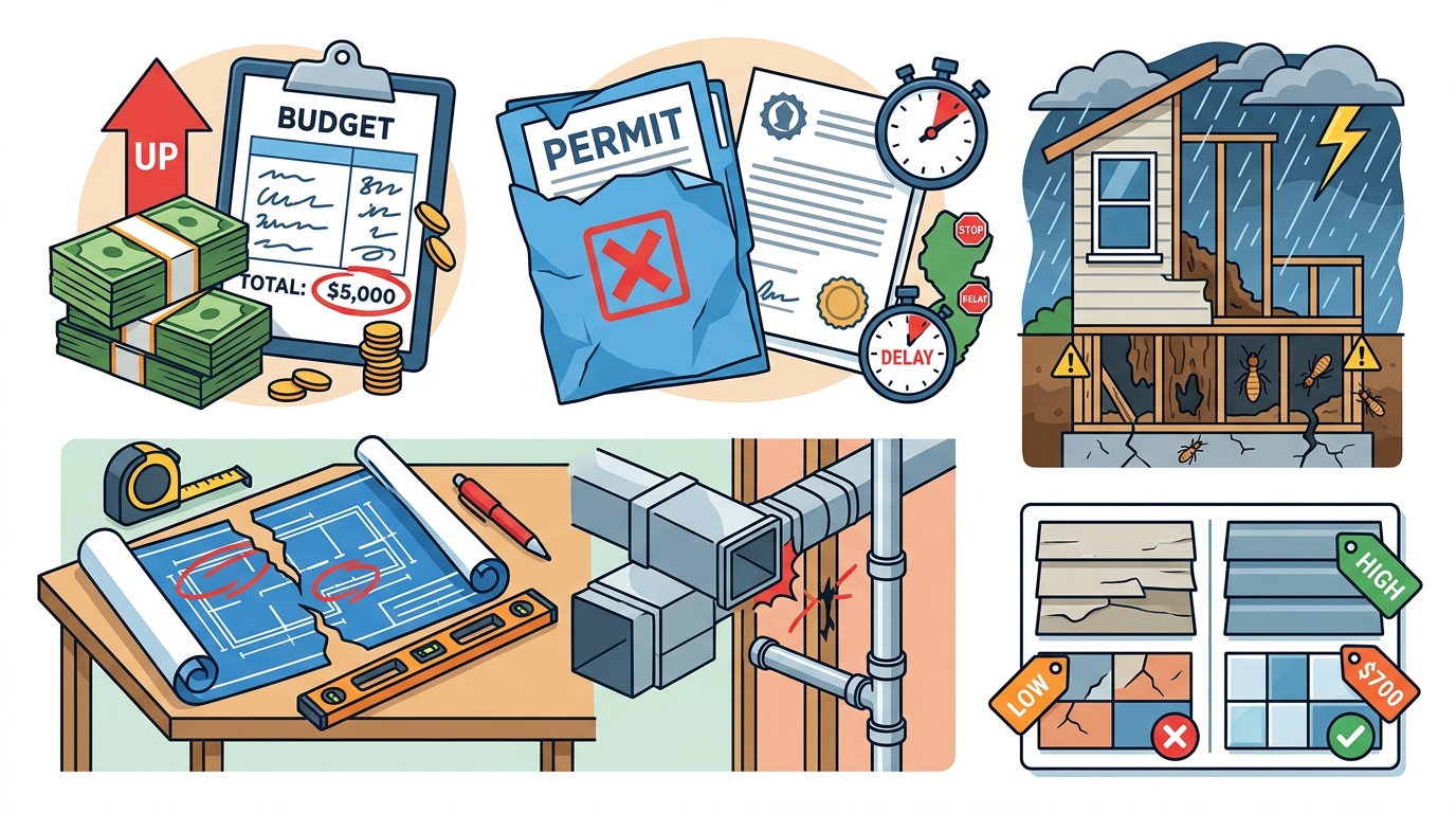 Common Mistakes to Avoid in New Jersey Home Remodeling Projects