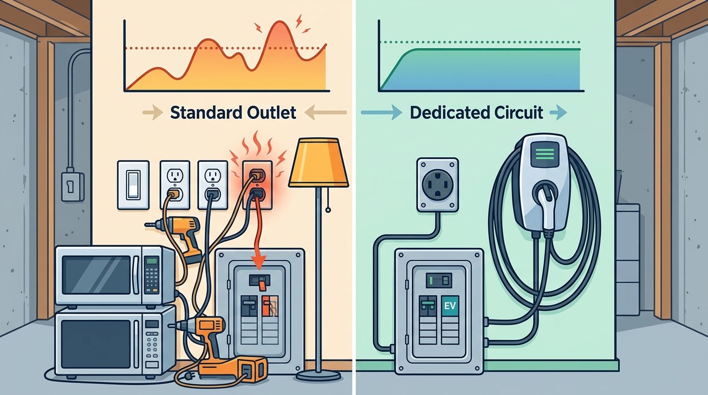 Dedicated Circuit vs. Standard Outlet: Go Wilson Electric Guide