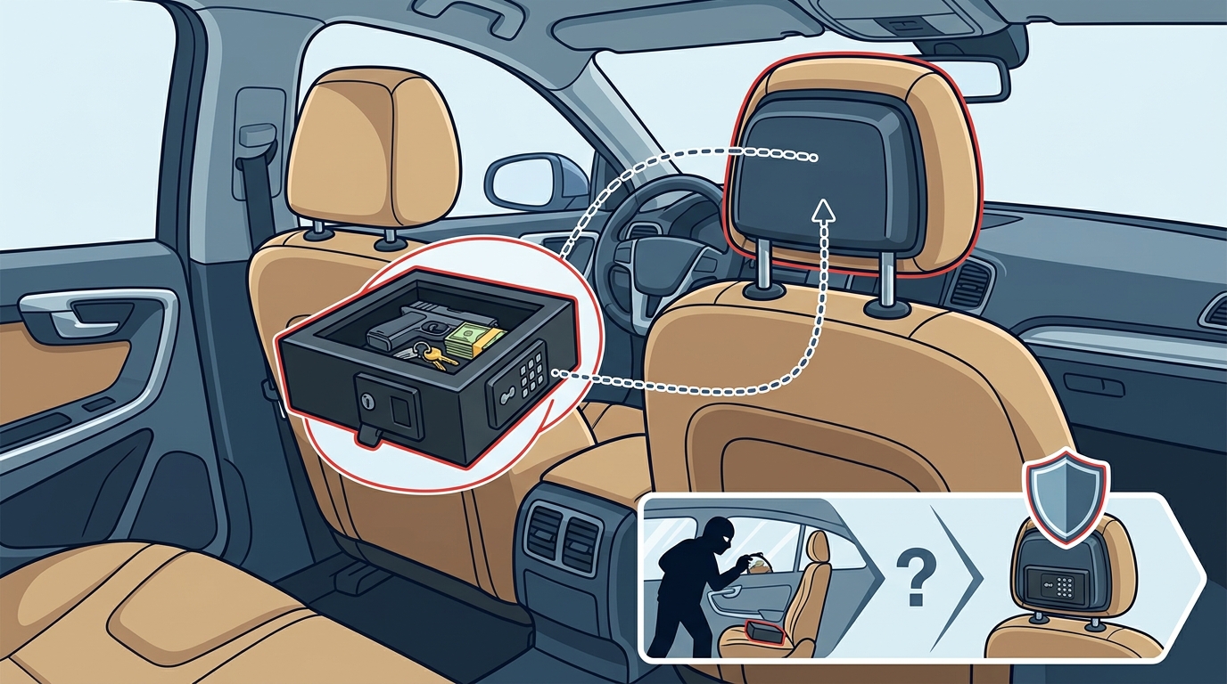 Hidden Headrest Safes: Secure In-Vehicle Storage Guide