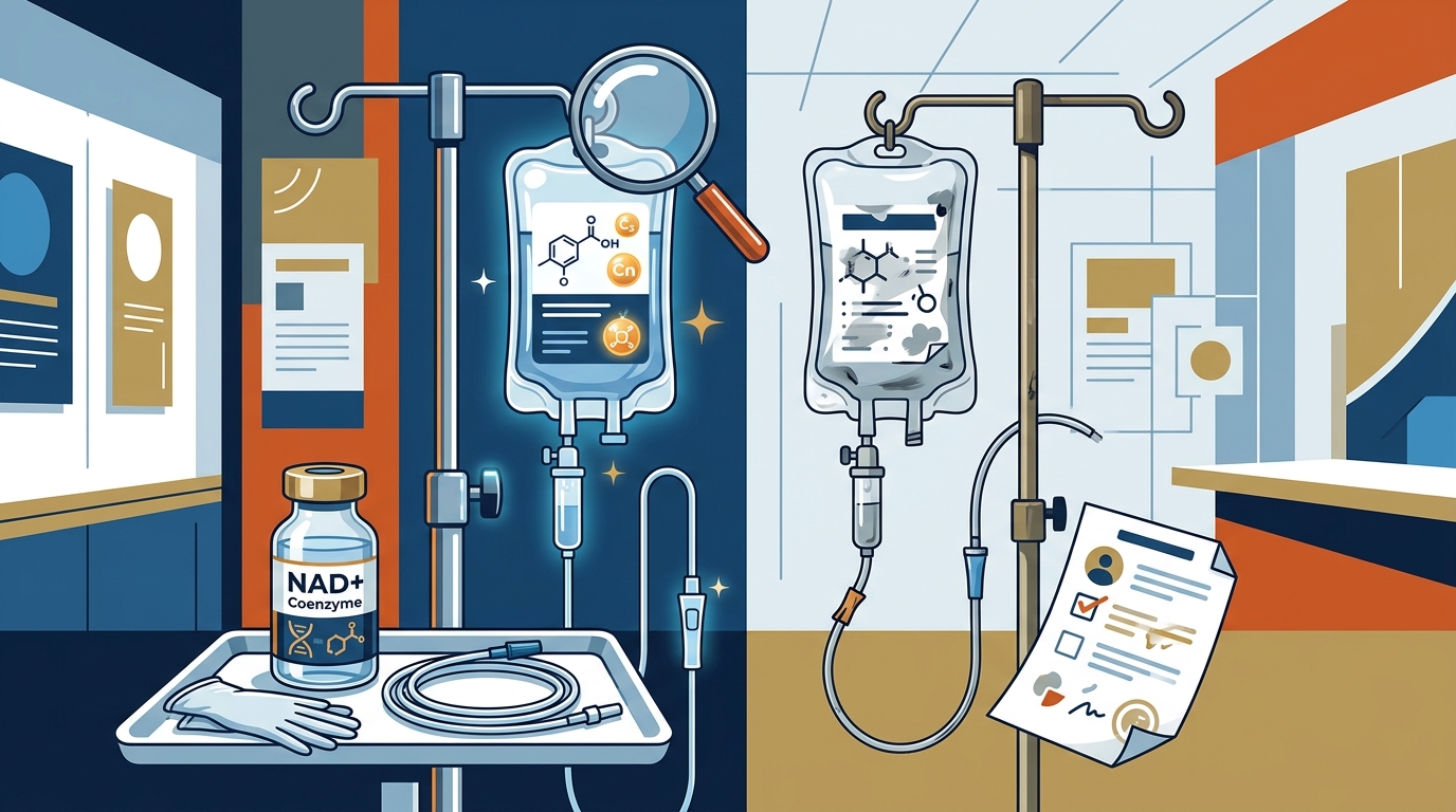 Common Mistakes When Choosing NAD+ IV Therapy Providers