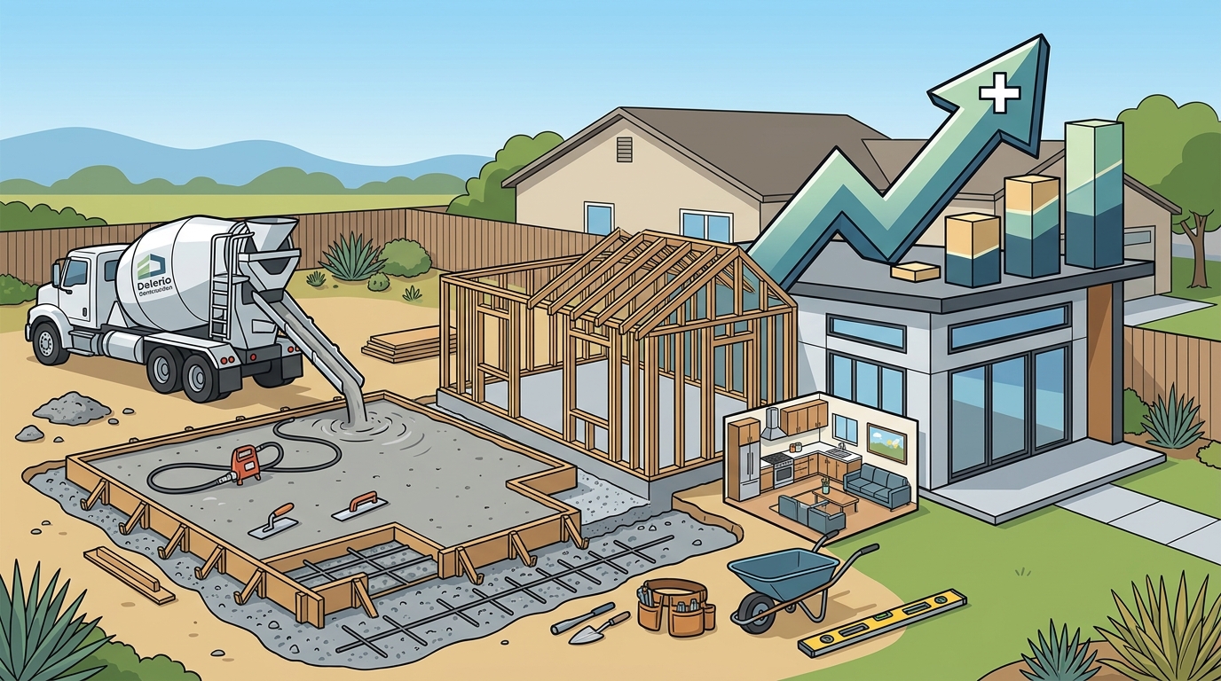 Concrete Benefits and ROI of ADU Construction in Fresno