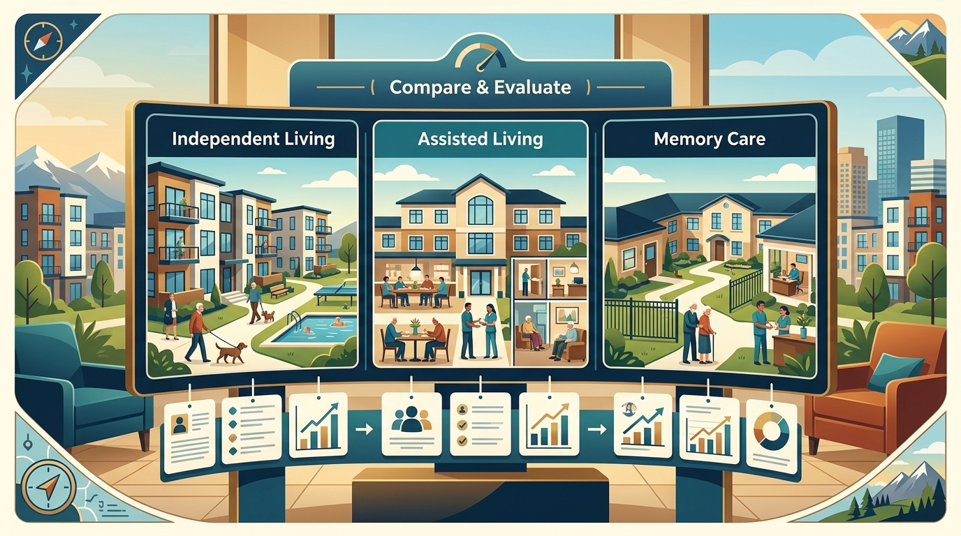 Comparing Senior Living Options in South Denver: A Family Guide