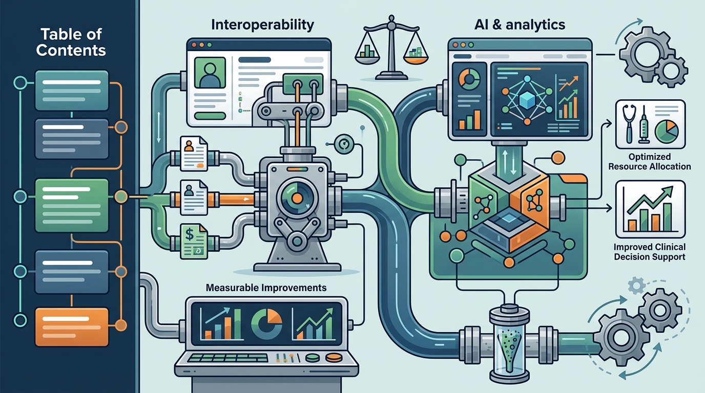 Healthcare Data Strategy: 2026 KPIs for Interoperability & AI