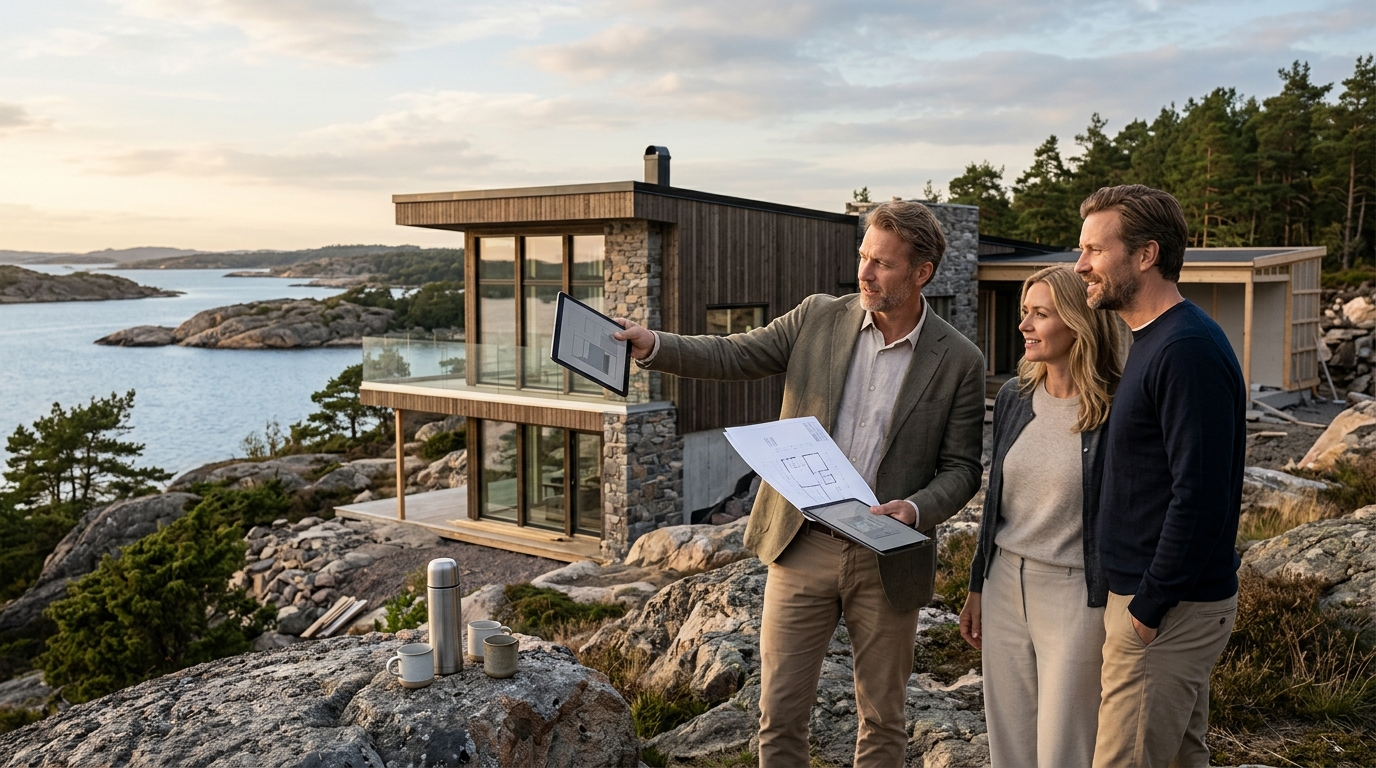 Kvalitetskrav och Designstandards för Exklusiv Villabyggnad i G