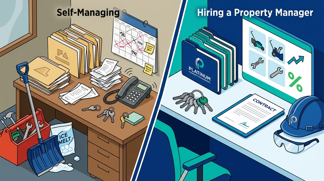 Self-Managing vs. Hiring a Property Manager in Wisconsin