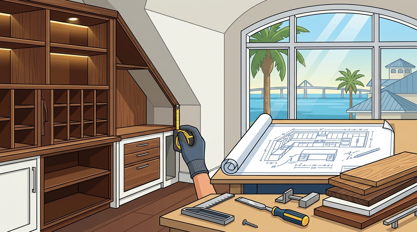 Custom Cabinetry & Built-Ins: Transforming Tampa Bay Spaces