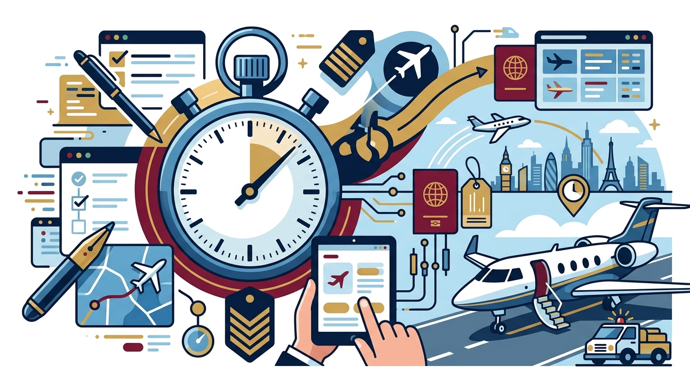How to Book a Private Jet Charter in 4 Hours