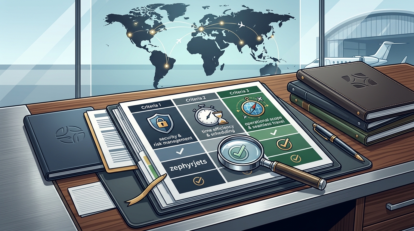 How to Select the Right Private Jet Company for Ultra-High-Net-W