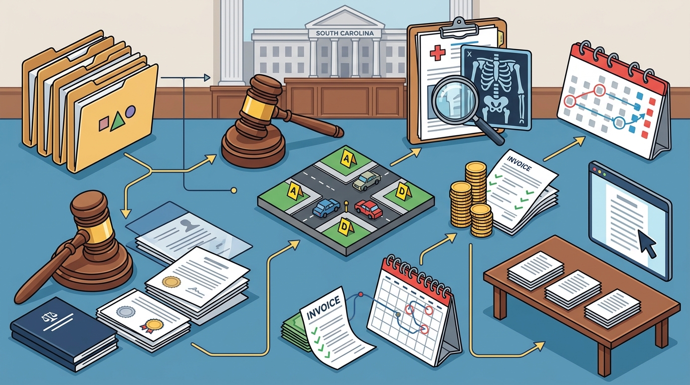 Behind-the-Scenes Court Procedures for SC Personal Injury Claims