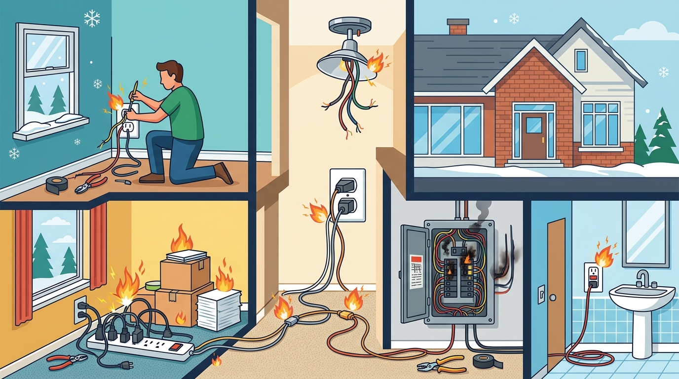 5 Common Electrical Service Mistakes Upstate NY Homeowners Make
