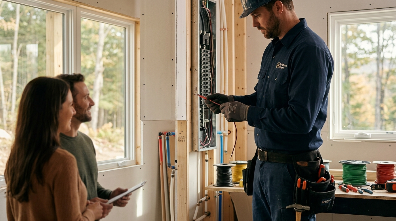 Professional Electrical Installation Benefits in New Build