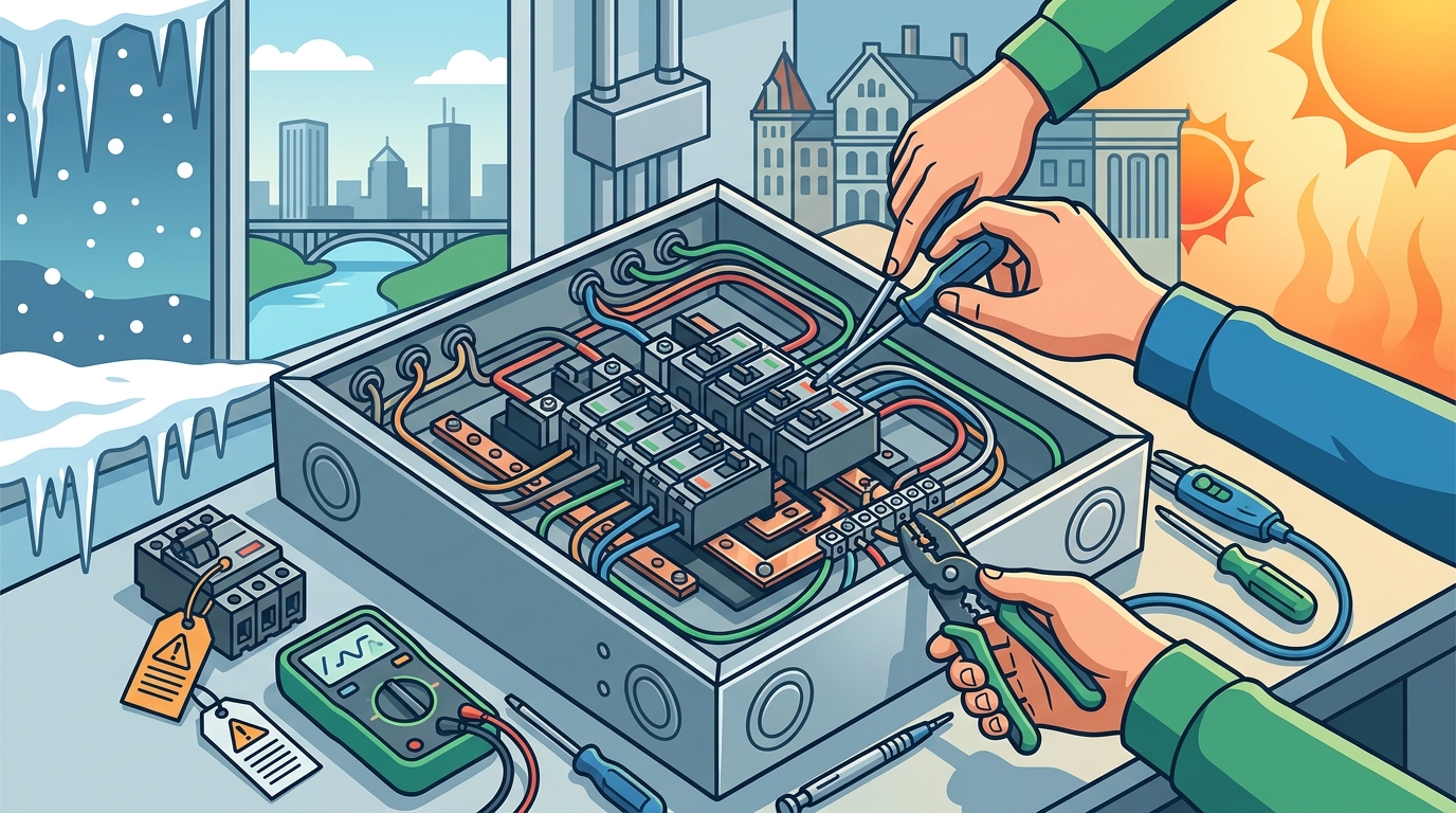 Comparing Electrical Panel Replacement Contractors in Rochester,