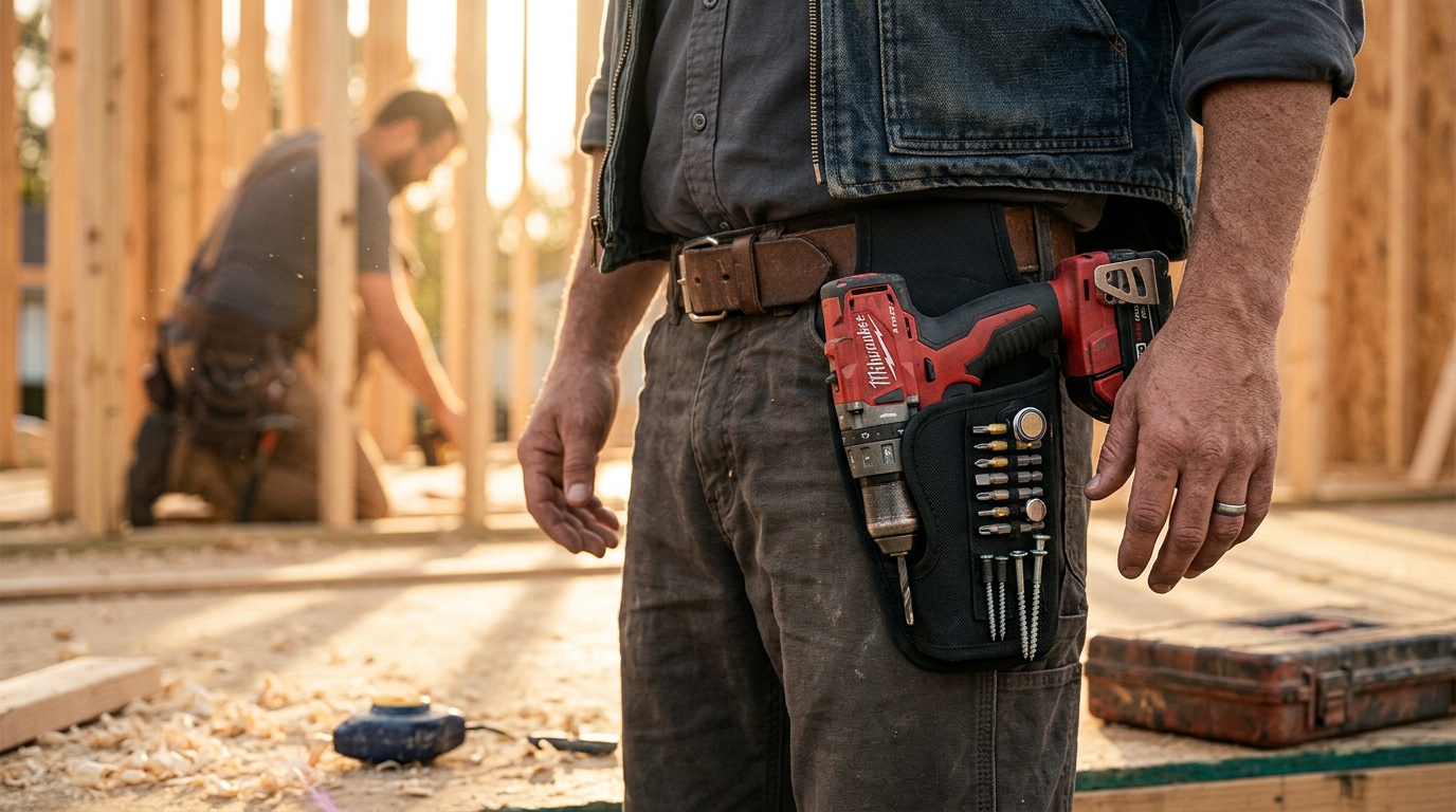 Drill Caddy vs Bit Caddy: The Ultimate Wearable Tool Organizer