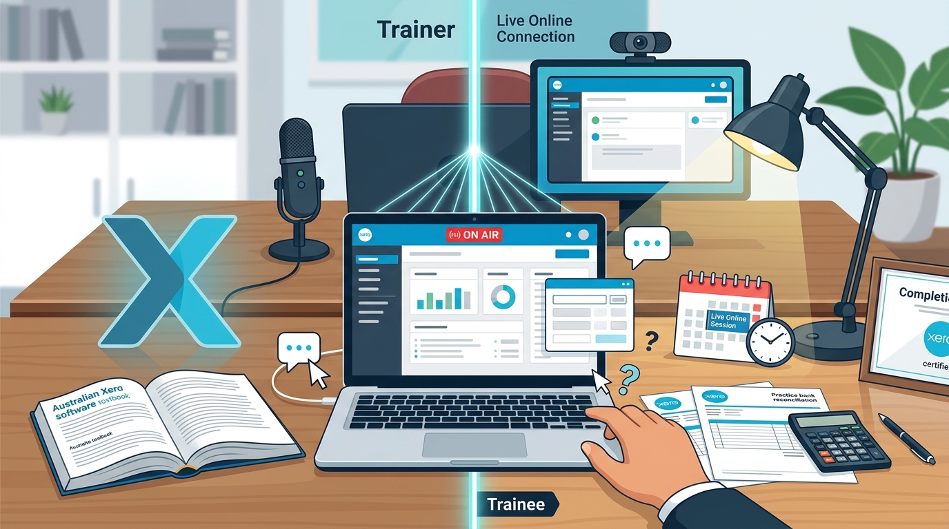Myths and FAQs About Live Online Xero Training in Australia