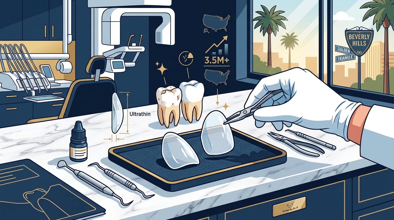 Patient Guide to Porcelain Veneers in Beverly Hills