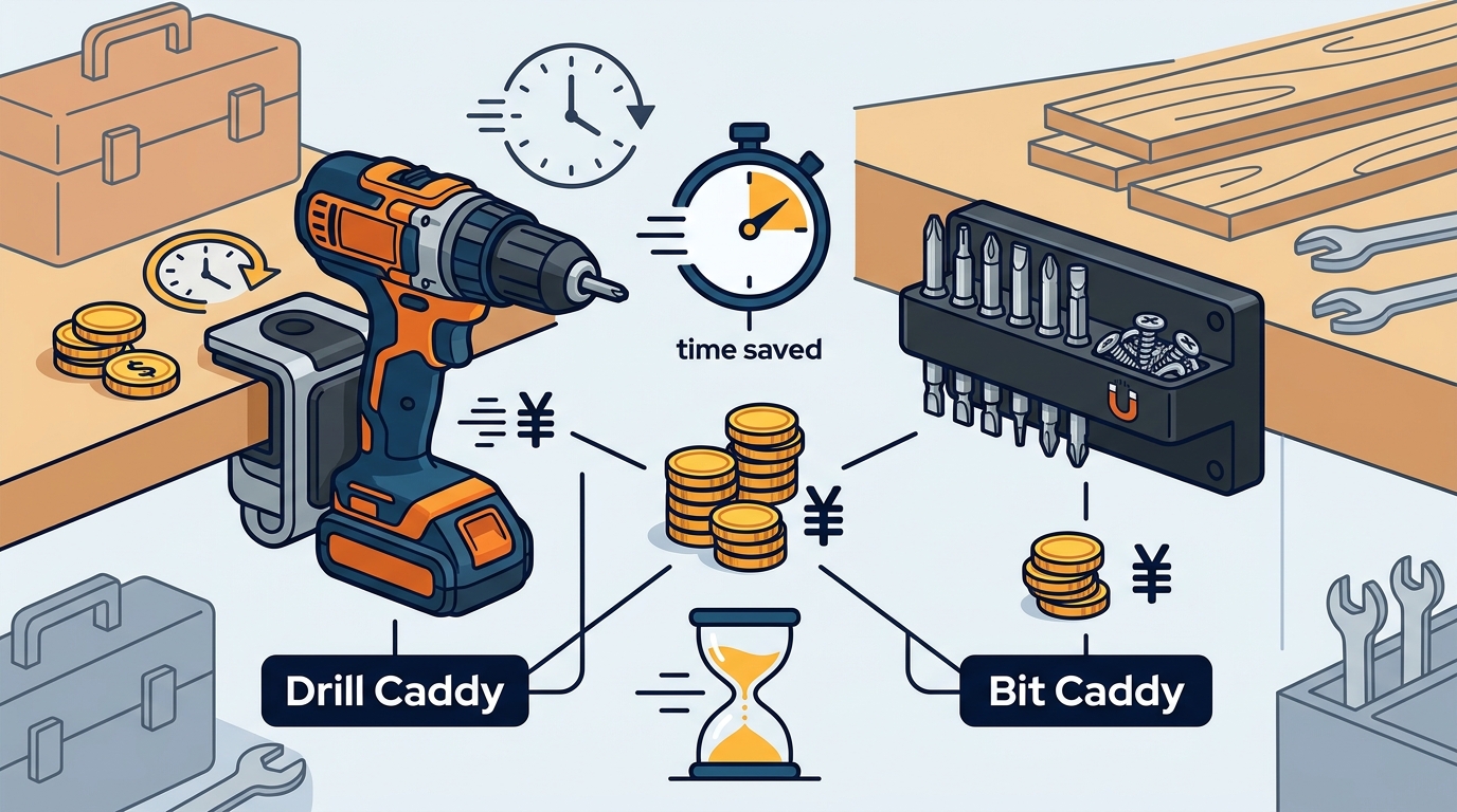 Drill Caddy vs Bit Caddy: Bundle Pricing & Value Breakdown