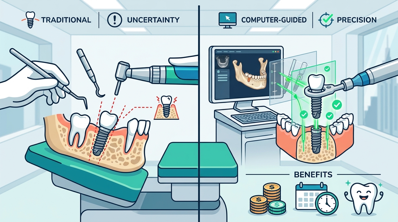 Cost-Benefit Analysis of Computer-Guided Implant Technology for