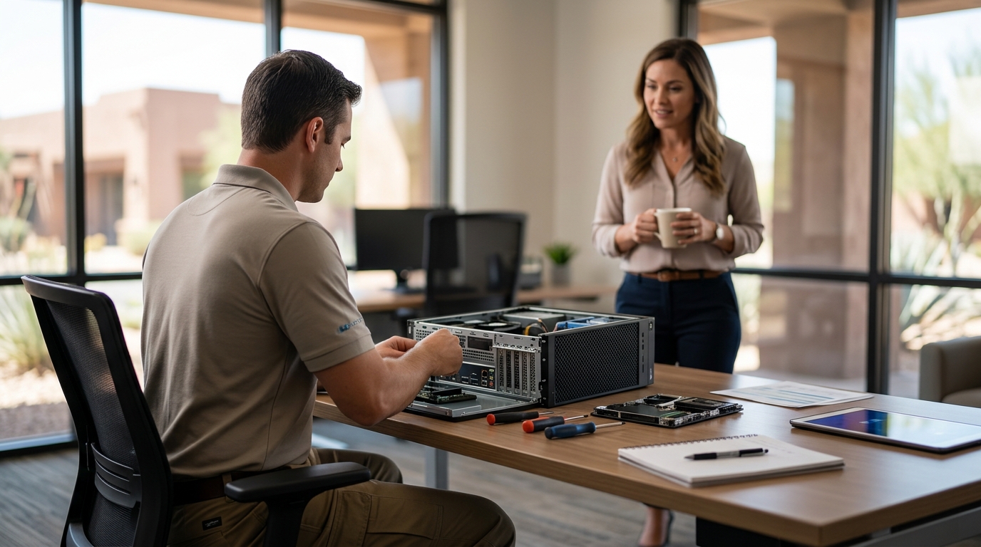 On-Site Computer Repair Costs for Arizona Businesses