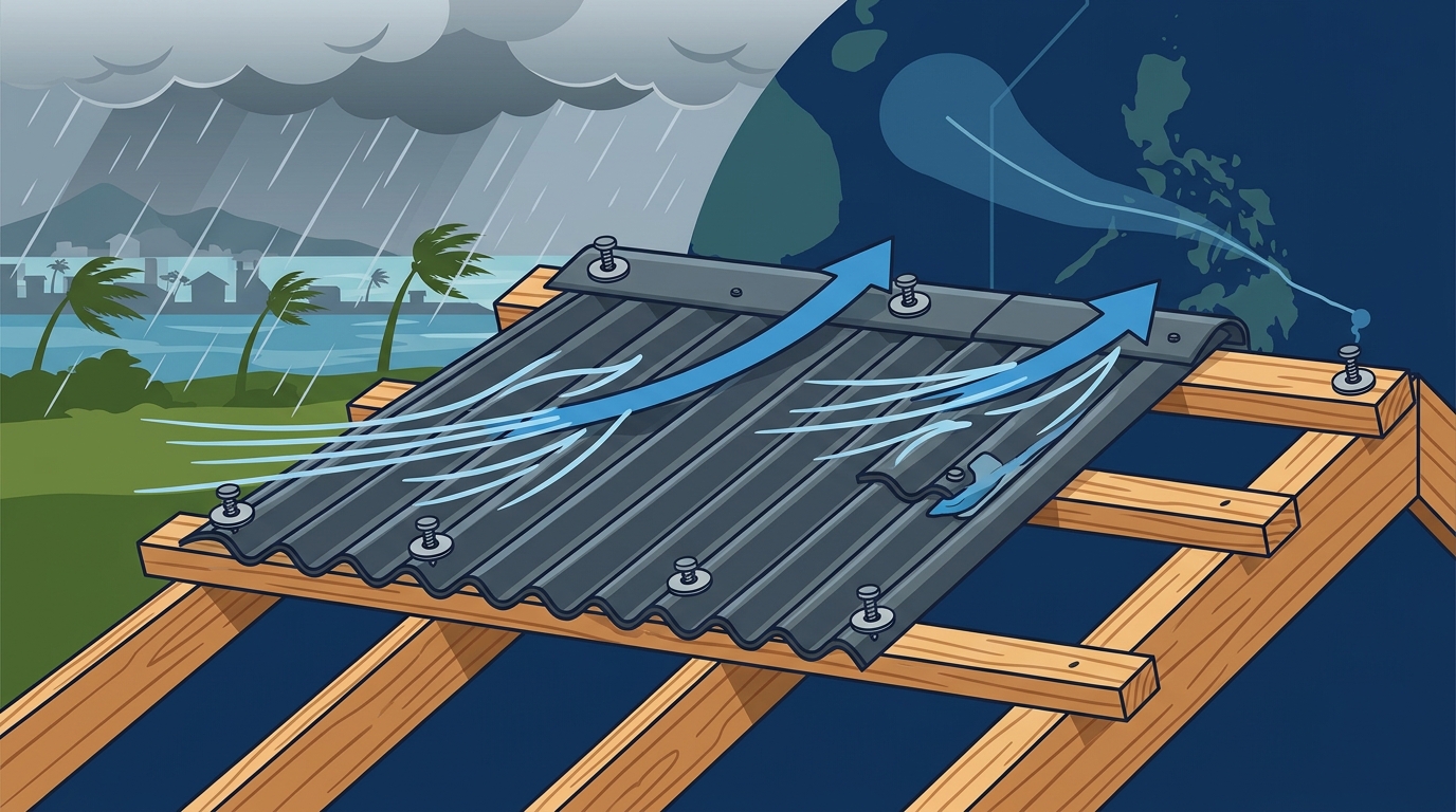 Installing Onduline Roofing for Maximum Wind Resistance in Typho