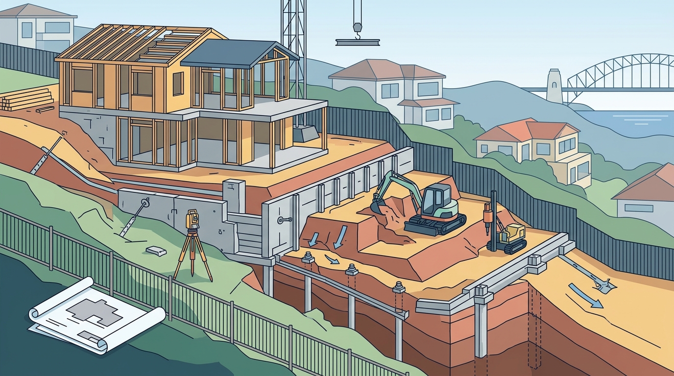Building on Sloped Blocks in Sydney: A Complete Guide
