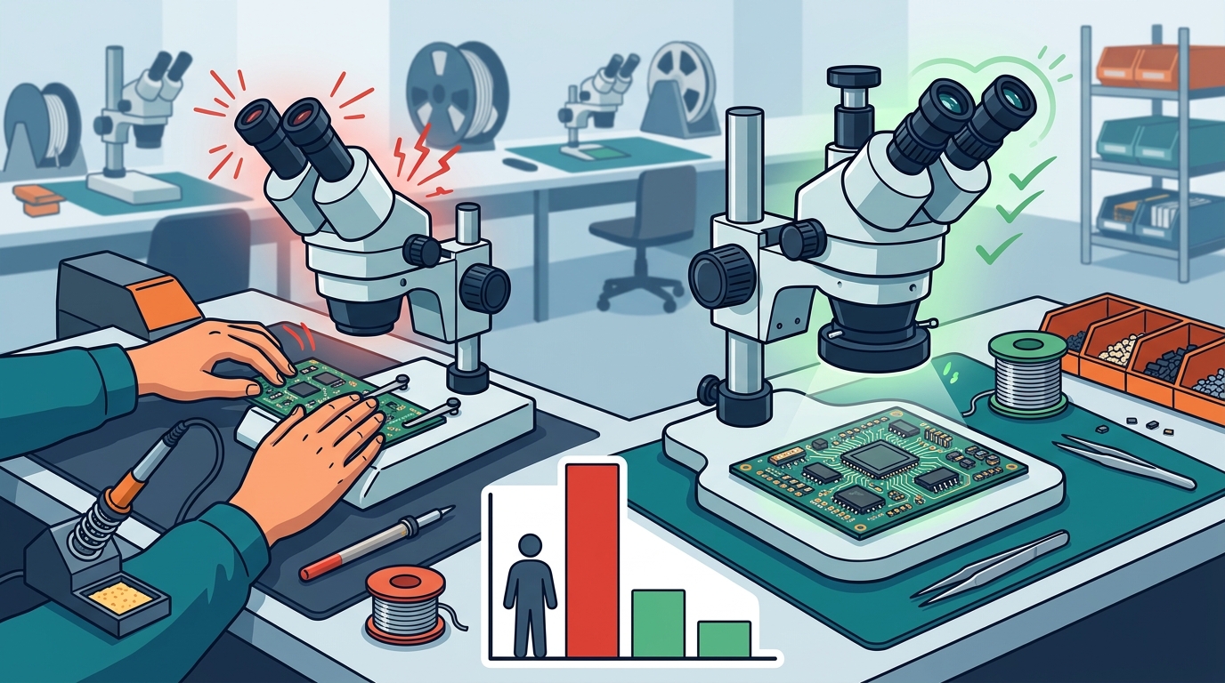 Common Mistakes When Choosing Ergonomic Inspection Microscopes
