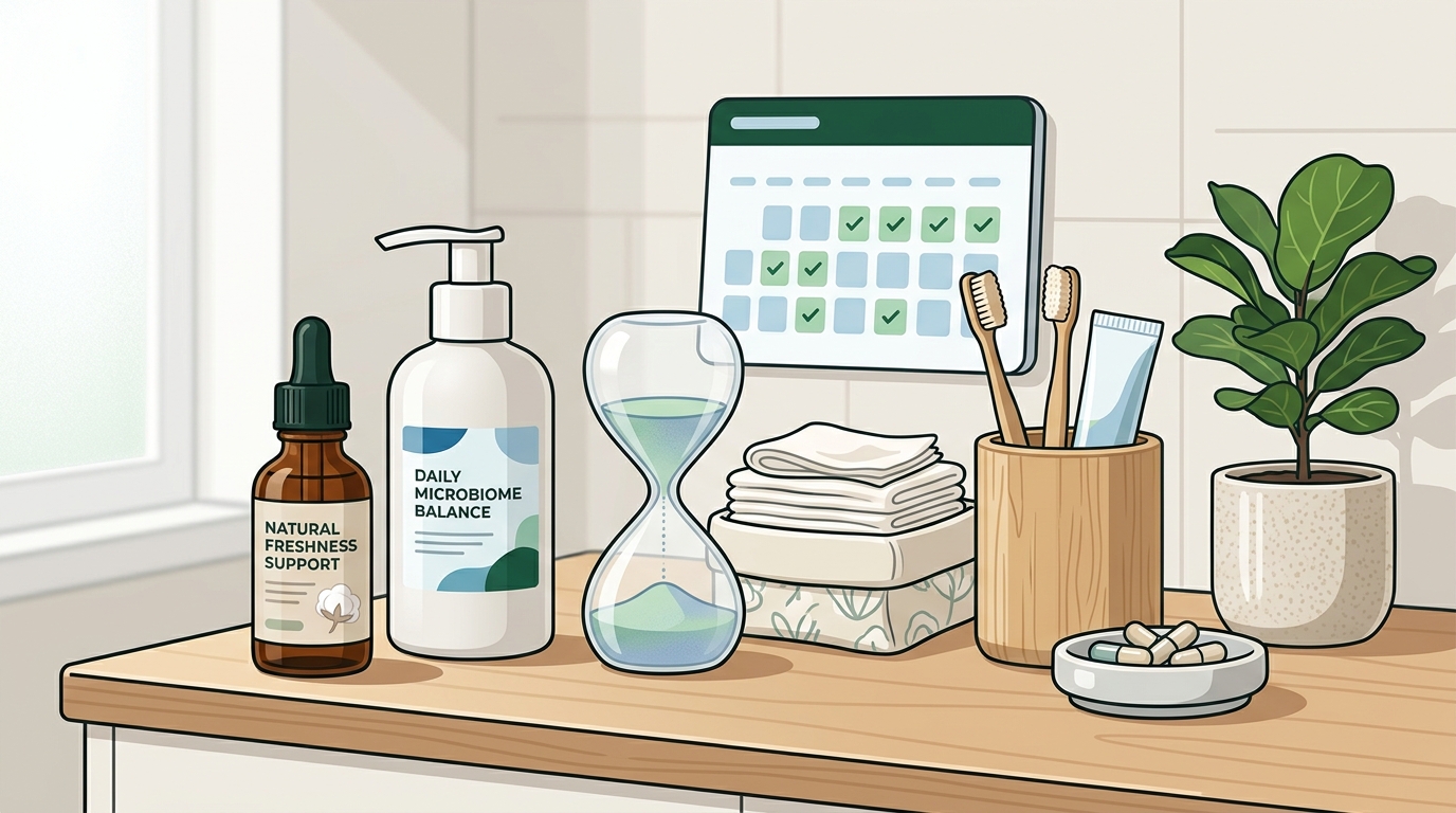 Daily Routine for Natural Vaginal Freshness and Health