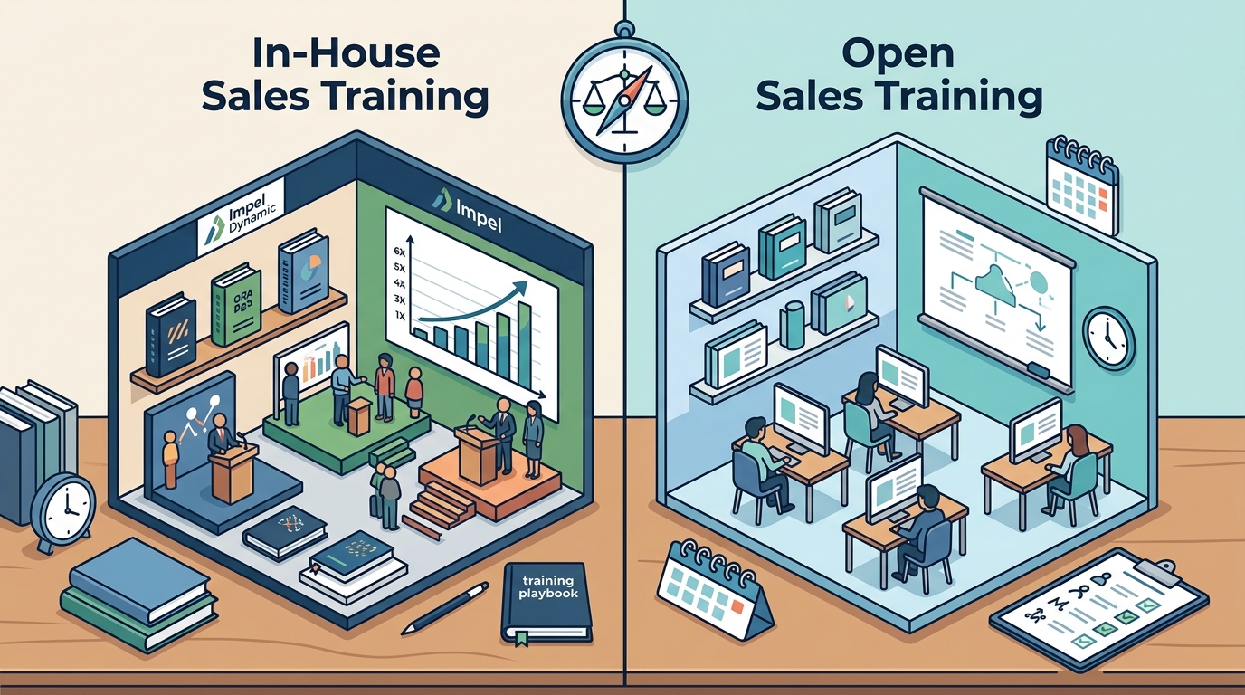In-House vs Open Sales Training: Essential Evaluation Criteria