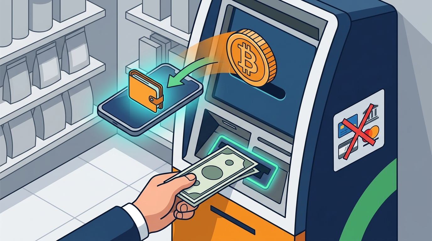How to Buy Bitcoin With Cash at a Bitcoin ATM Without a Bank
