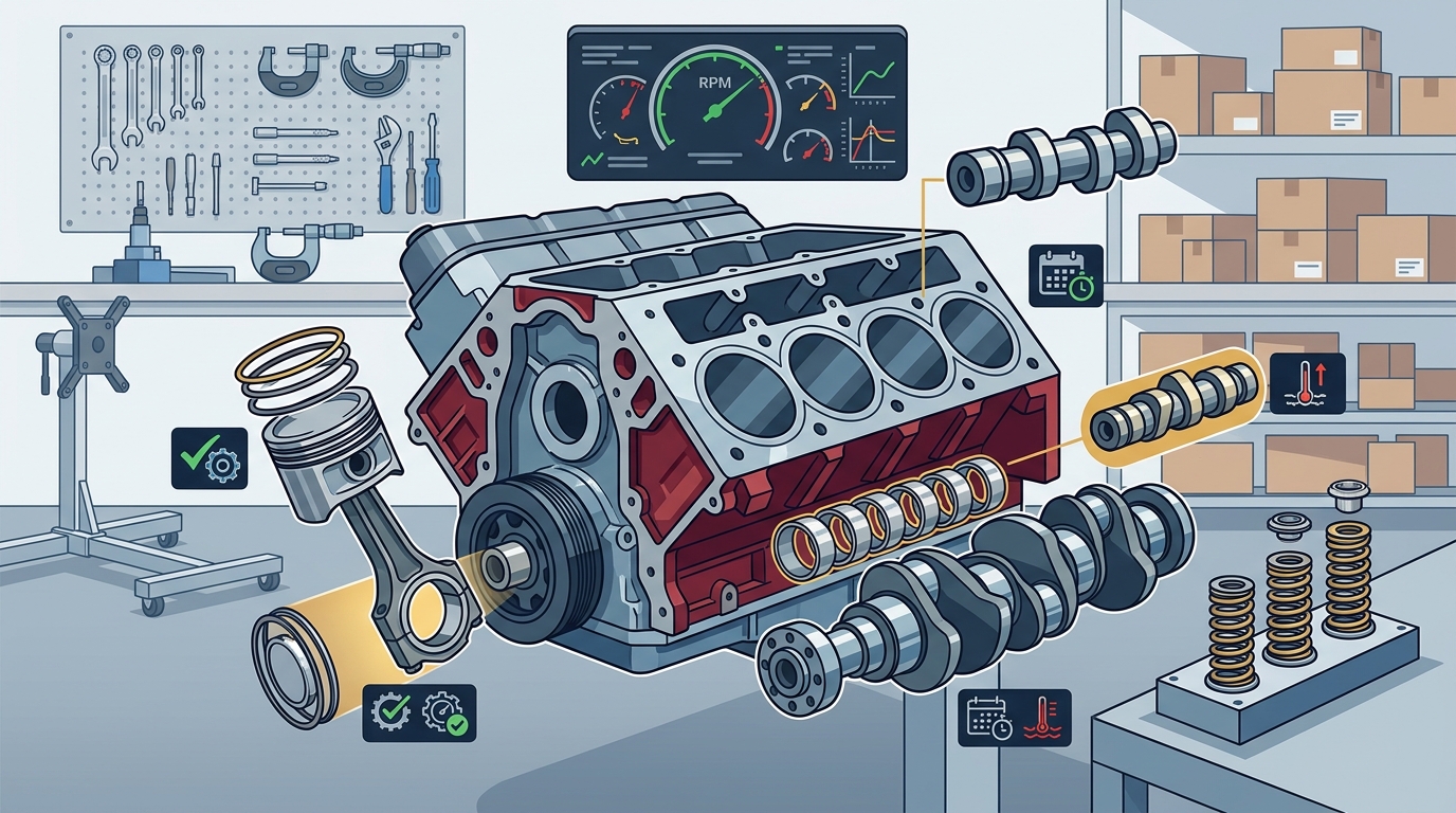 Essential Criteria for Selecting a Trusted V8 Engine Parts Suppl