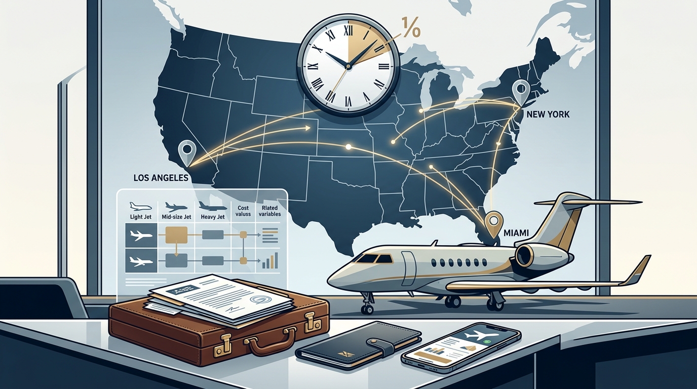 Private Jet Charter Pricing for Time-Sensitive Legal Matters