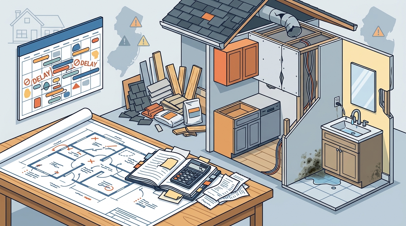 Common Home Remodeling Mistakes in NJ: Avoid These Pitfalls