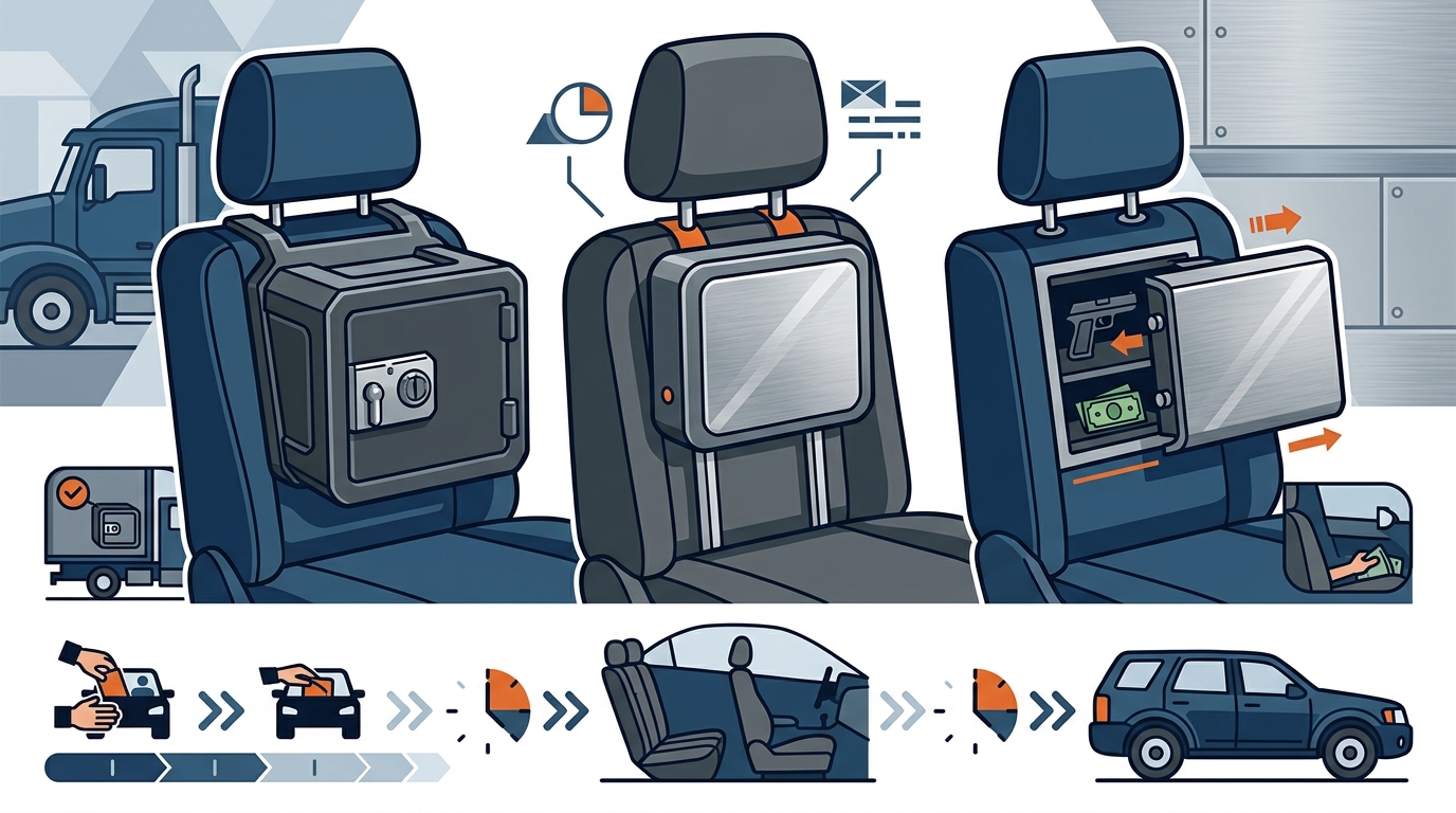 Headrest Safe Comparison: Compact vs. Vulcan vs. Slide