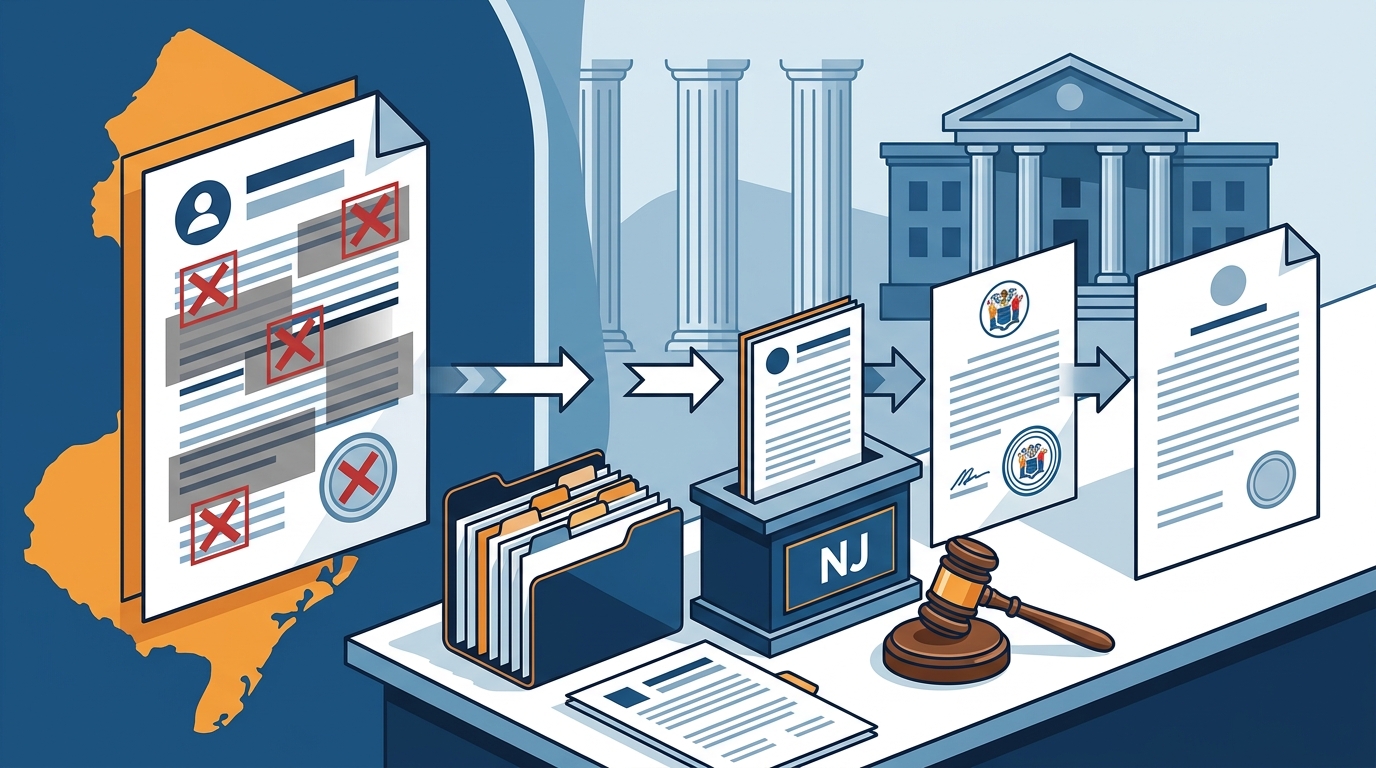 Step-by-Step Guide to Expunging Criminal Records in New Jersey