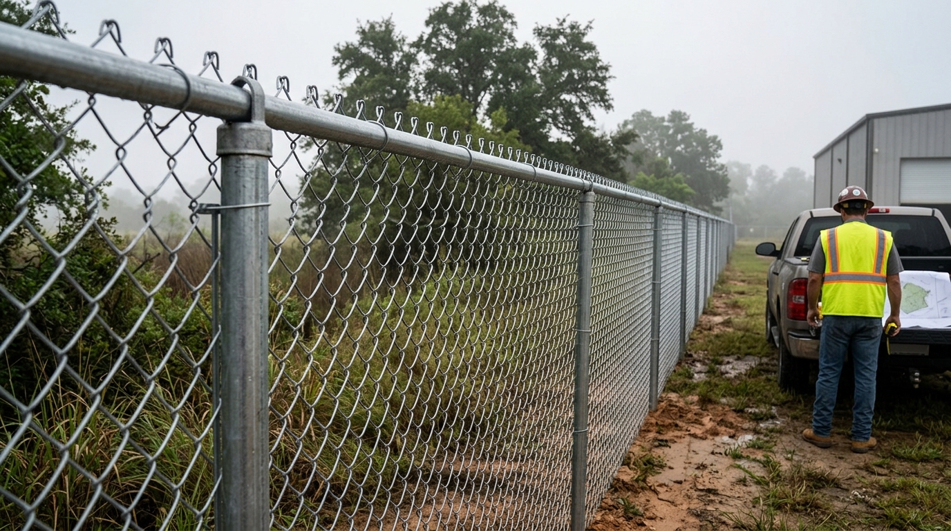 Chain Link Fence Costs & Options in Southeast Texas