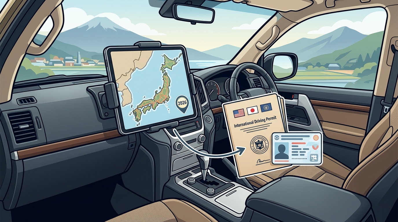 Japan Camper Van Rental: Foreign License Rules 2026