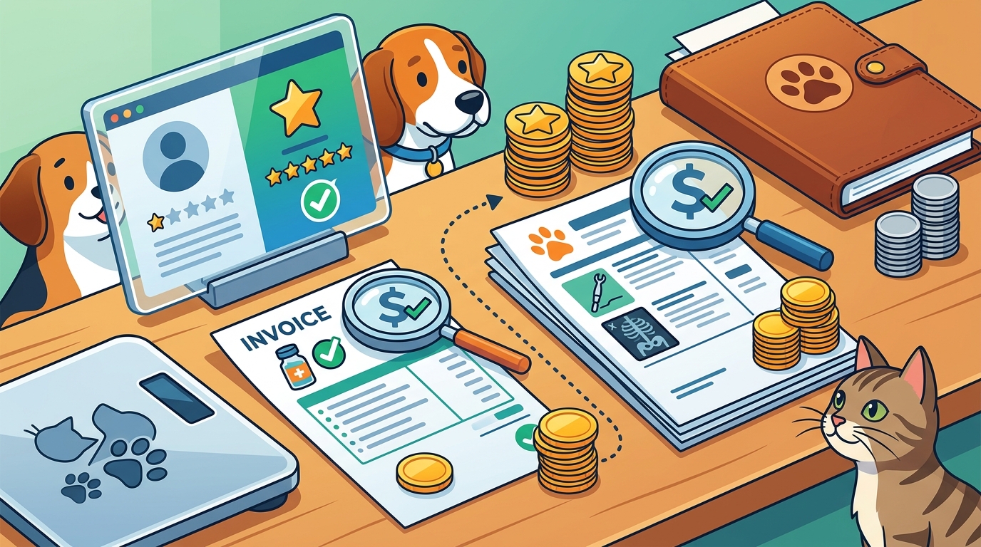 Comparing Veterinary Clinic Costs Through Verified Pet Owner