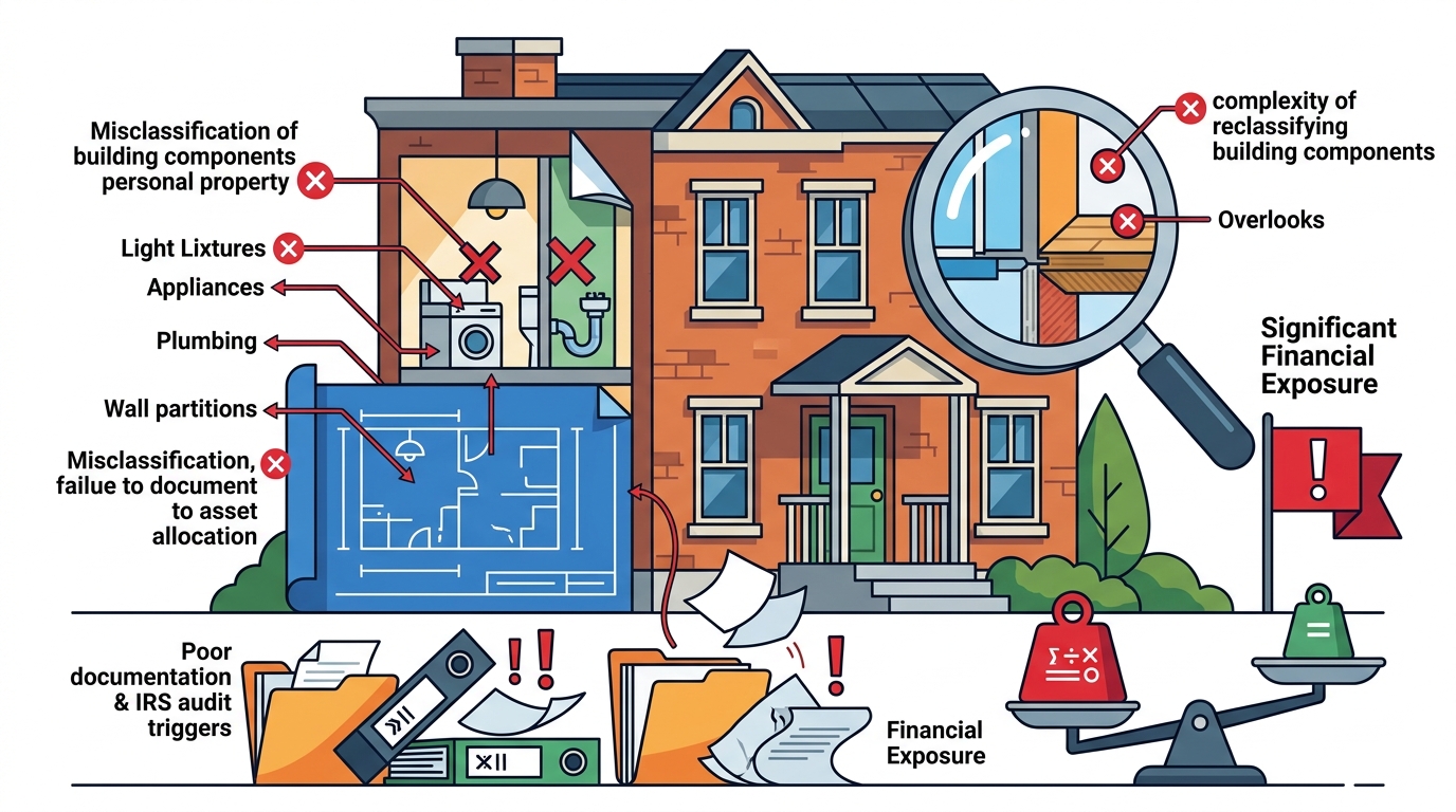 Common Cost Segregation Mistakes for Small Rental Owners