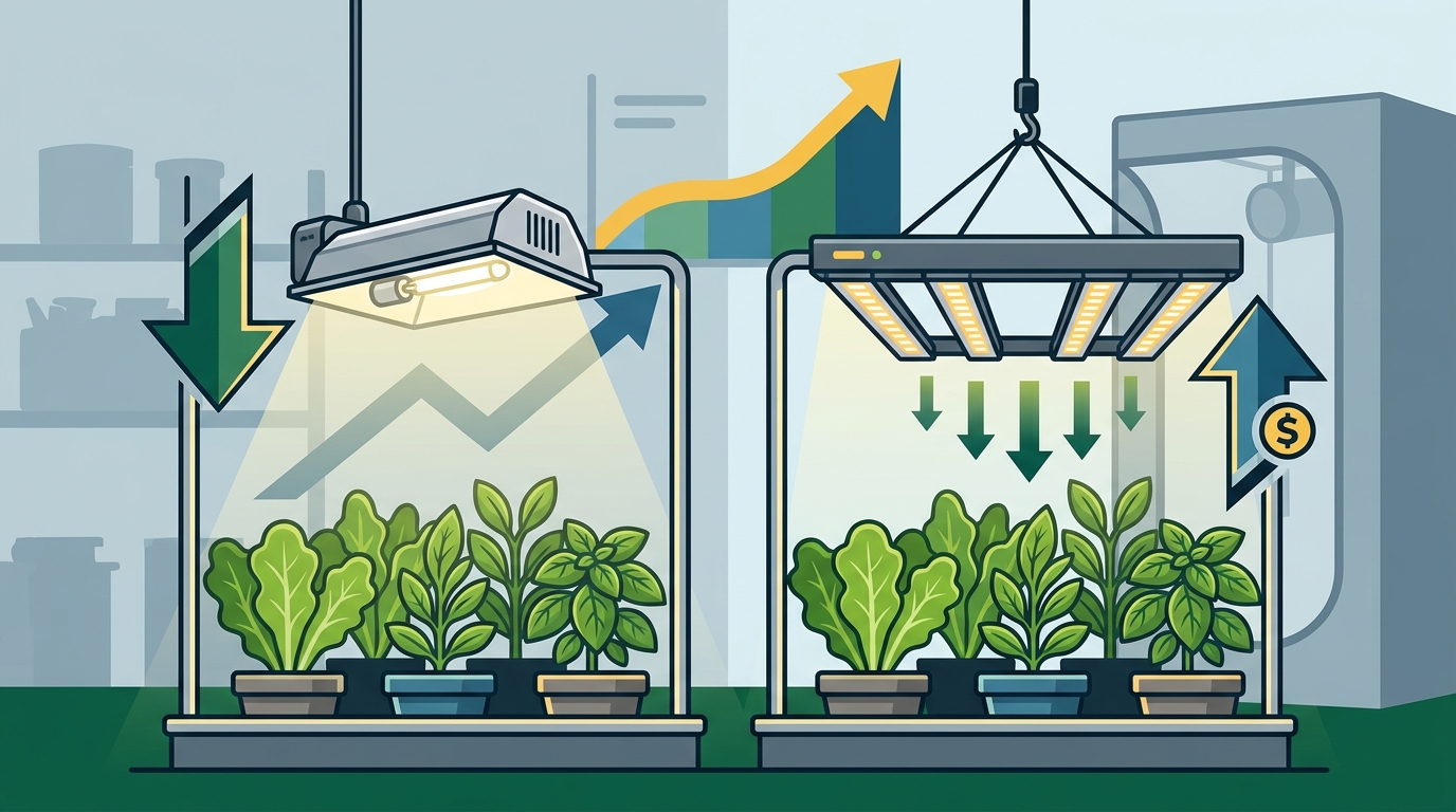 Budget-Friendly Indoor Grow Lights: Nano CMH vs LED