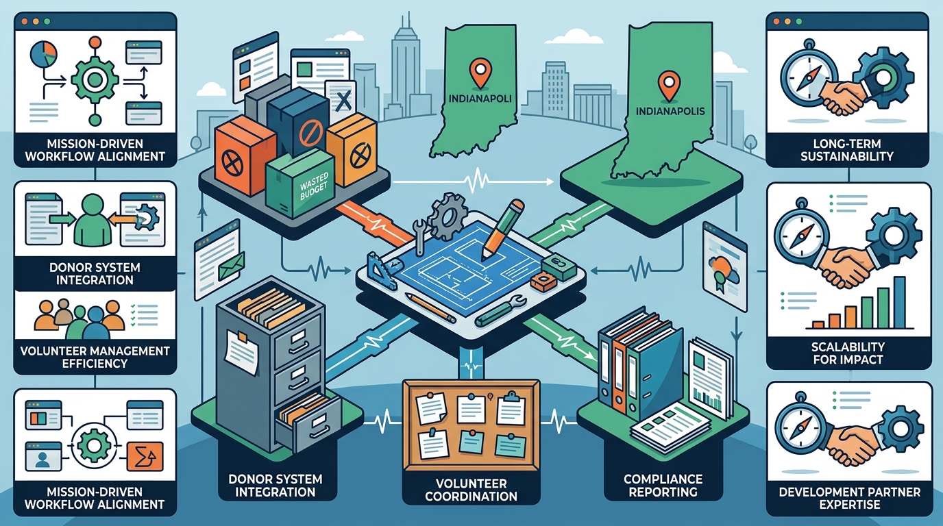 Nonprofit Software Selection: 7 Criteria for Indianapolis Tech