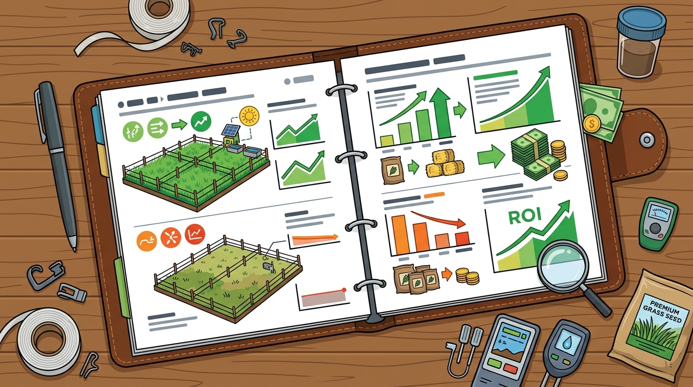 Cost-Benefit Analysis of Pasture Management Systems for Horse