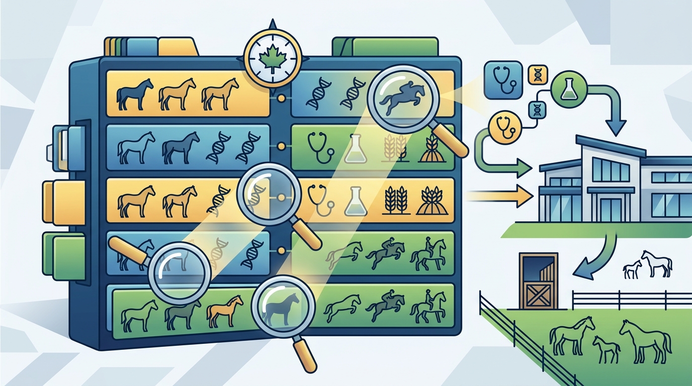 Evaluating Canadian Equestrian Resources for Breeding and Horse