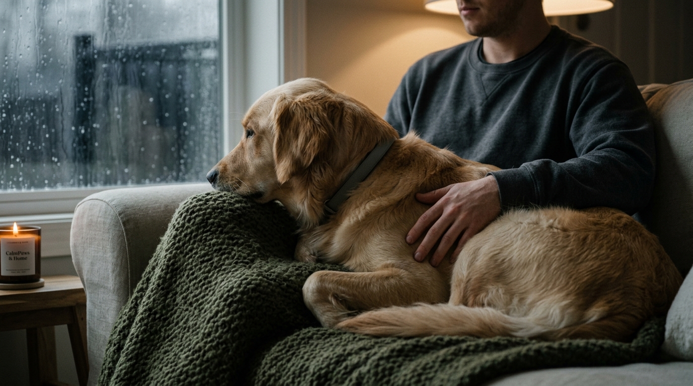 How to Calm Your Dog During Thunderstorms and Fireworks