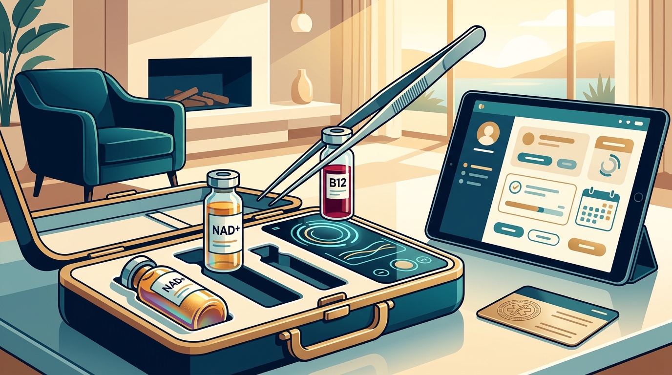 How to Book Concierge NAD+ and B12 Therapies