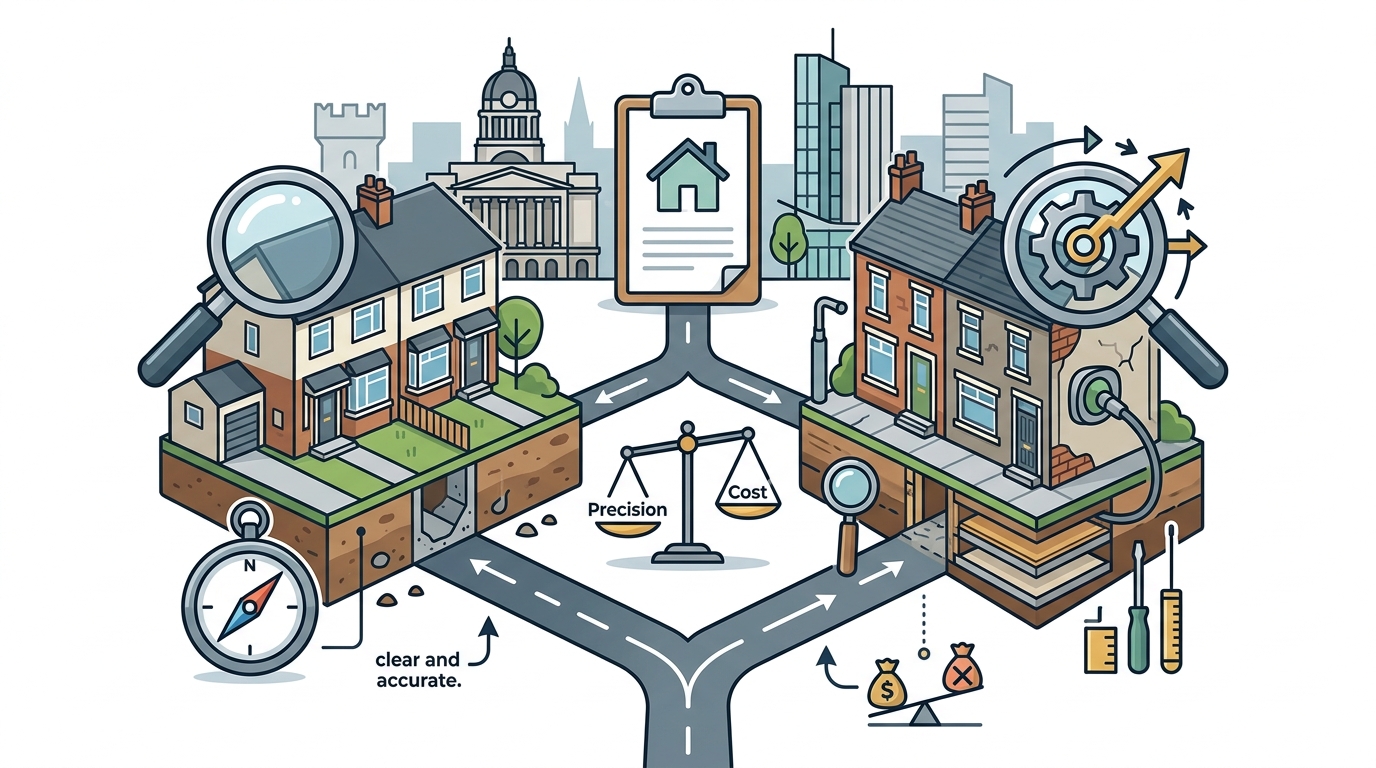 Level 2 vs Level 3 RICS Survey in Nottingham: A Complete Guide