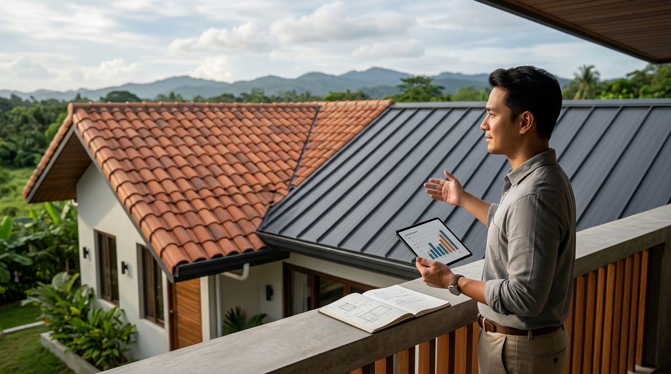 Clay vs Metal Roofing Cost Comparison in the Philippines