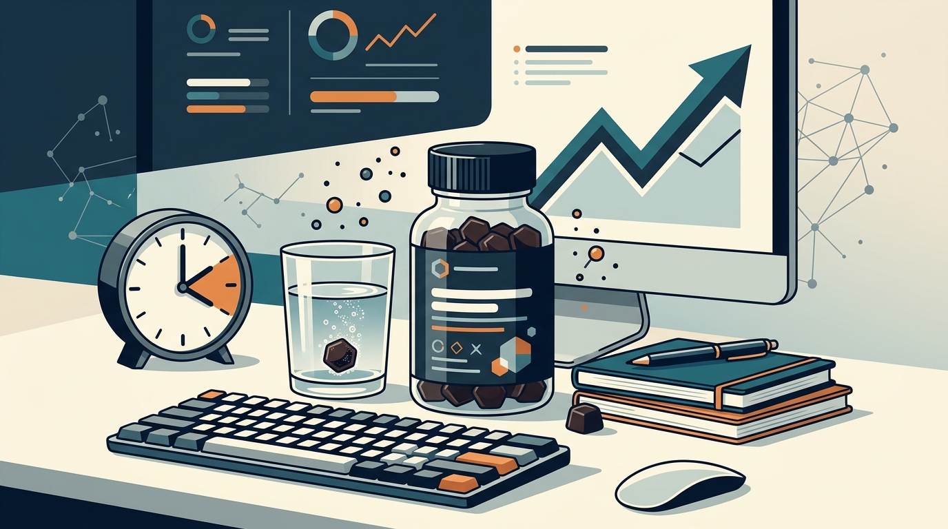 Measurable Energy and Cognitive Benefits of Quality Coffee Gummy