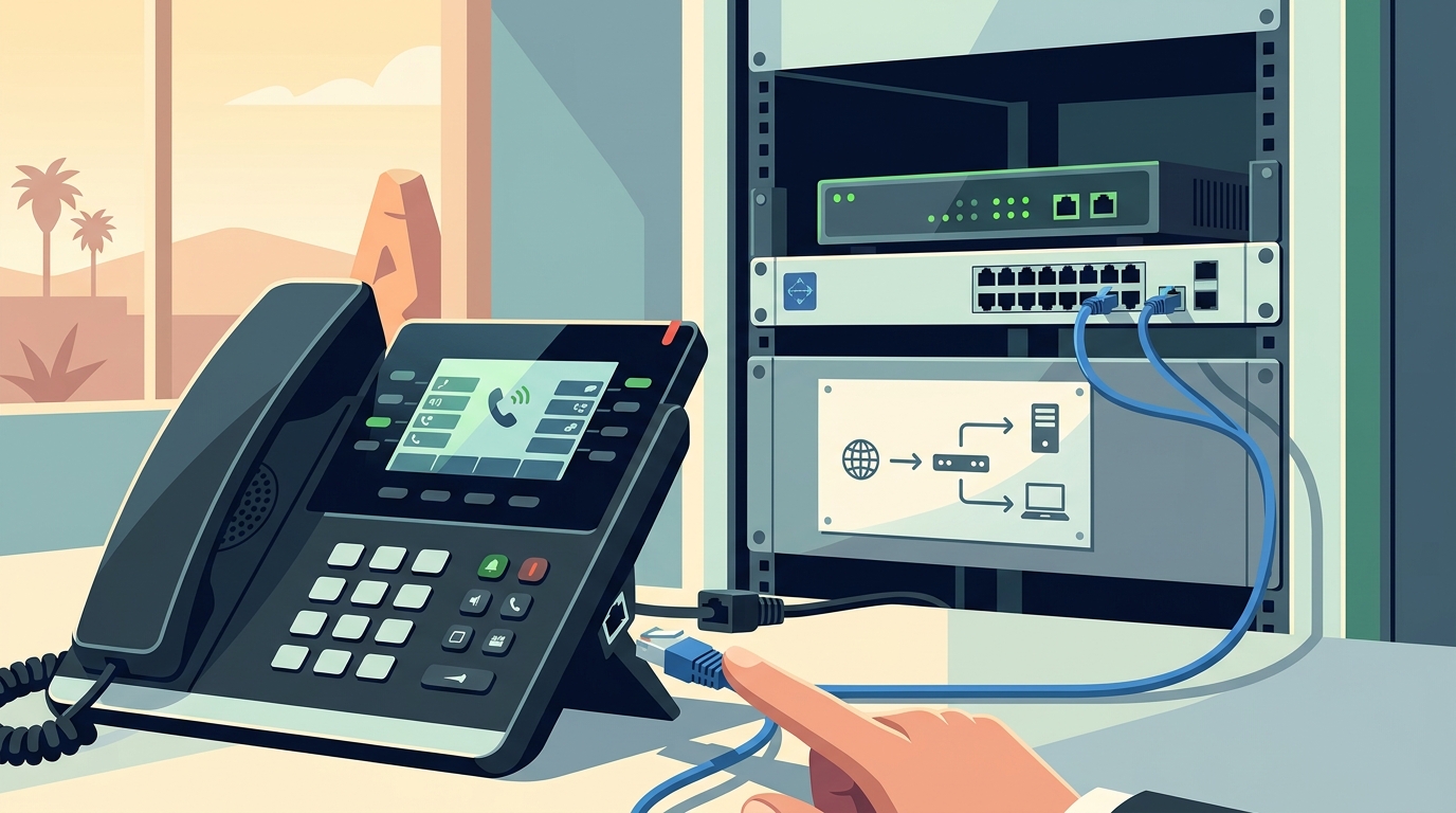 Steps for Setting Up VoIP Phone Services in Your Chandler Office